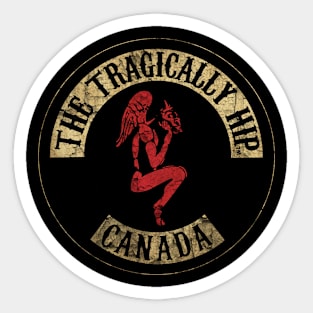 Vintage Logo - The Tragically Hip Canada Sticker